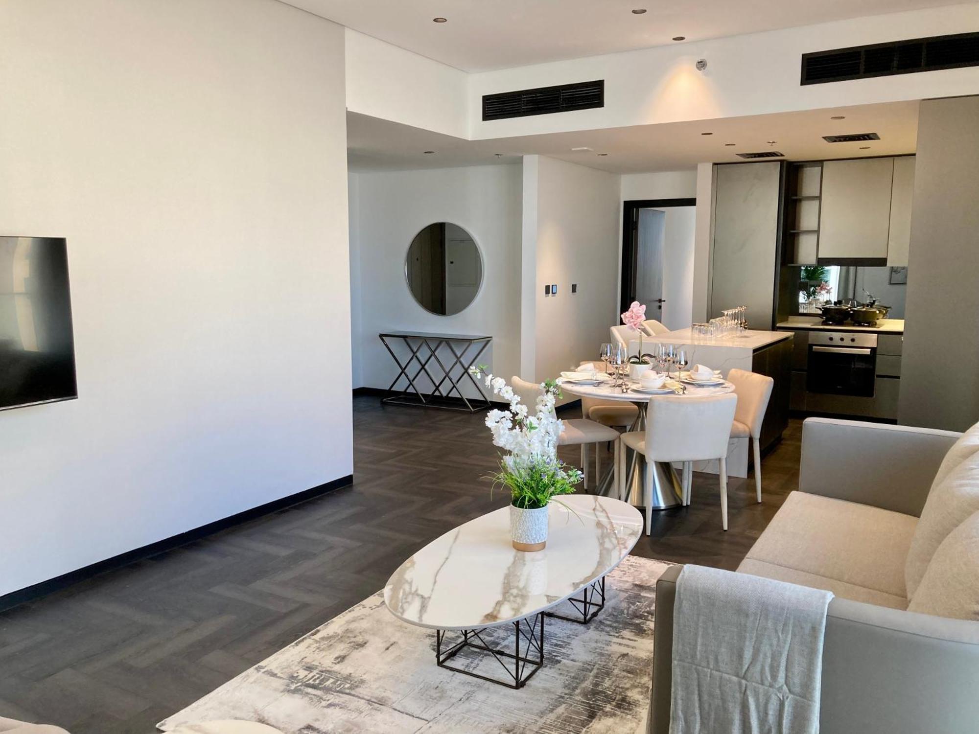 Elegant 2bhk In O Ten, Al Jaddaf Luxury & Comfort Combined Dvr 411 Apartment